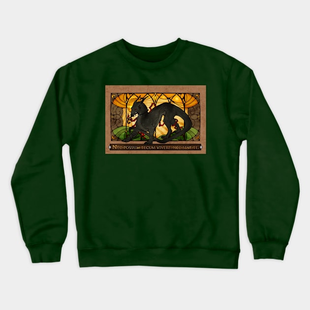 Hound of Cascia Crewneck Sweatshirt by tempusobscura